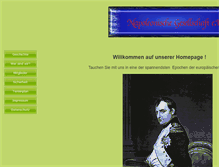Tablet Screenshot of napoleonische-gesellschaft.de